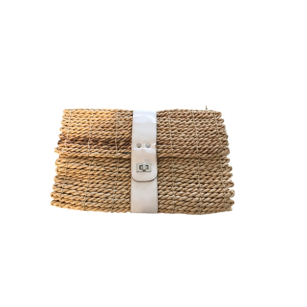Straw Clutch Bag